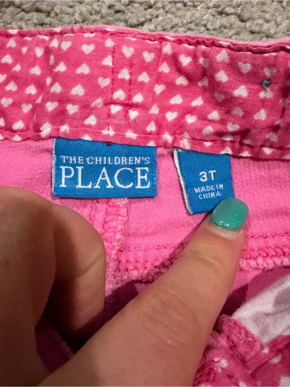 2000s The Children’s Place Hot Pink Corduroy Jeans with Ruffle Hems